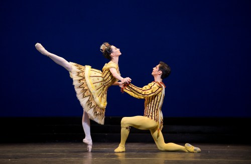 Tamara Rojo and Federico Bonelli in Birthday Offering. Photo Tristram Kenton, courtesy of ROH.
