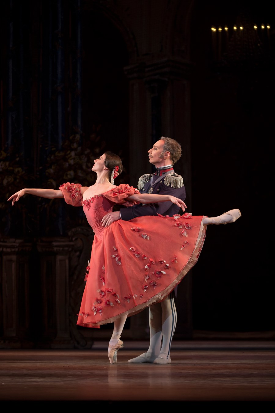 Alina Cojocaru et Bennet Gartside in Onegin, photo Bill Cooper, courtesy of ROH