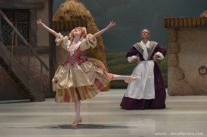 Lauren Kennedy (Lison) et Valerio Mangianti (Ragotte) - Photographie de David Herrero