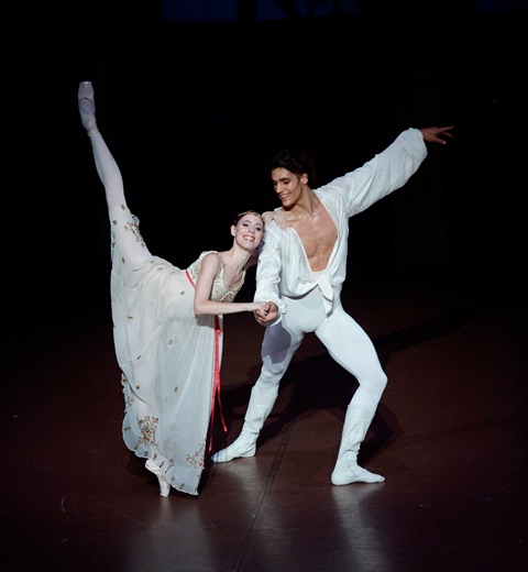 Elisa Badenes et Daniel Camargo ©Stuttgart Ballet