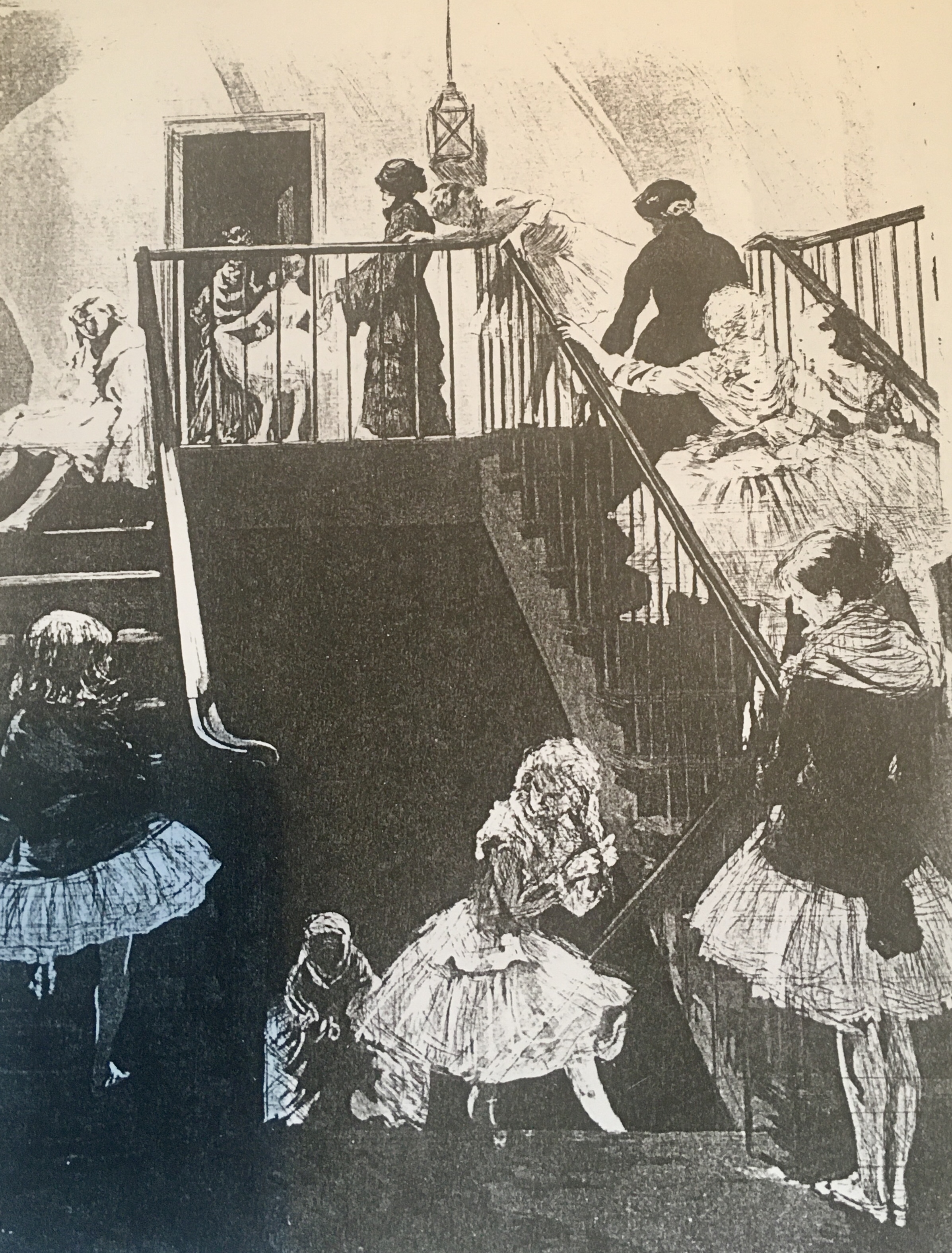 Renouard Paul : « Escalier des classes » (années 1880)