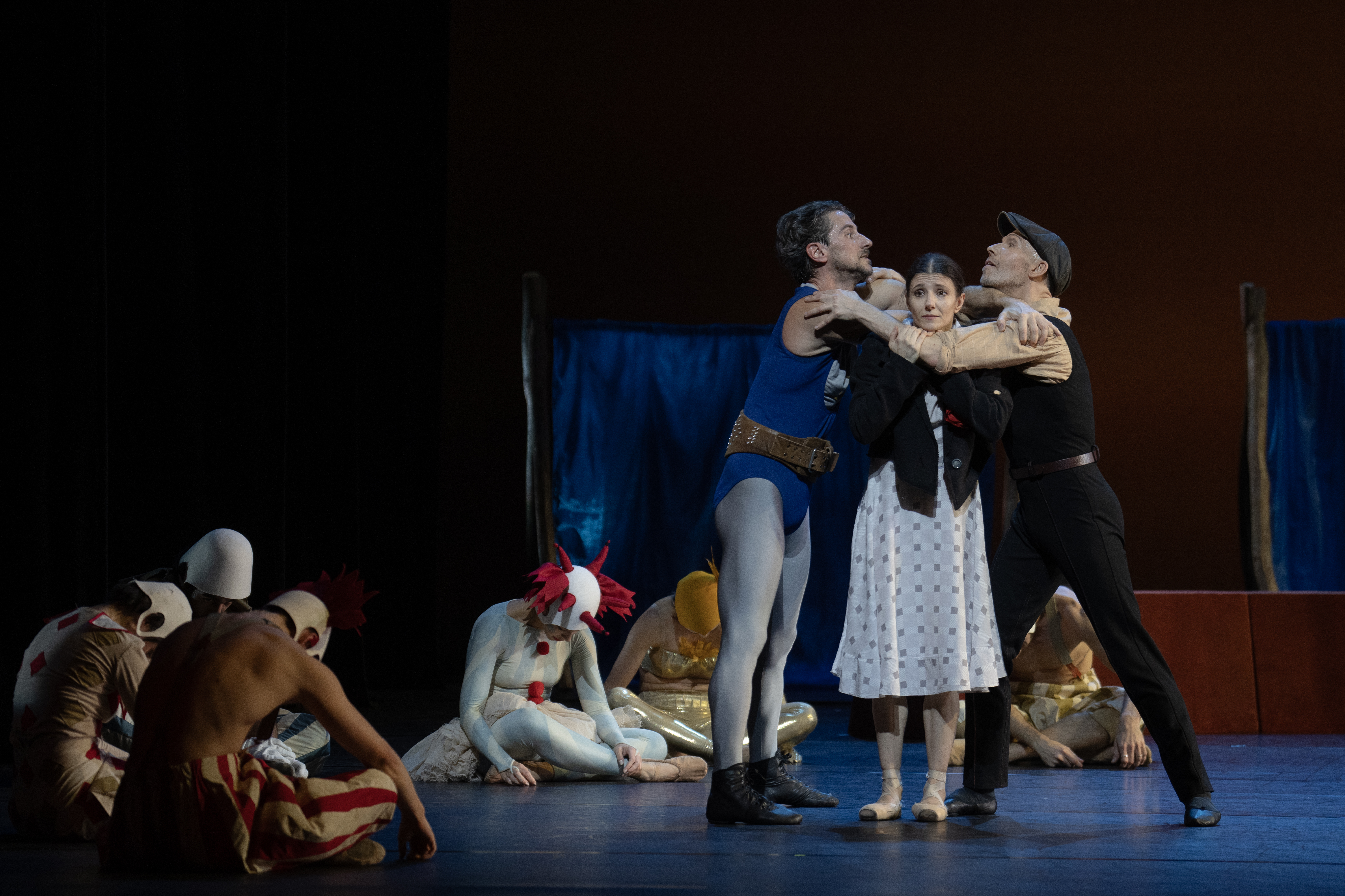 Alina Cojocaru, Mick Zeni et Johan Kobborg © Andrej Uspenski